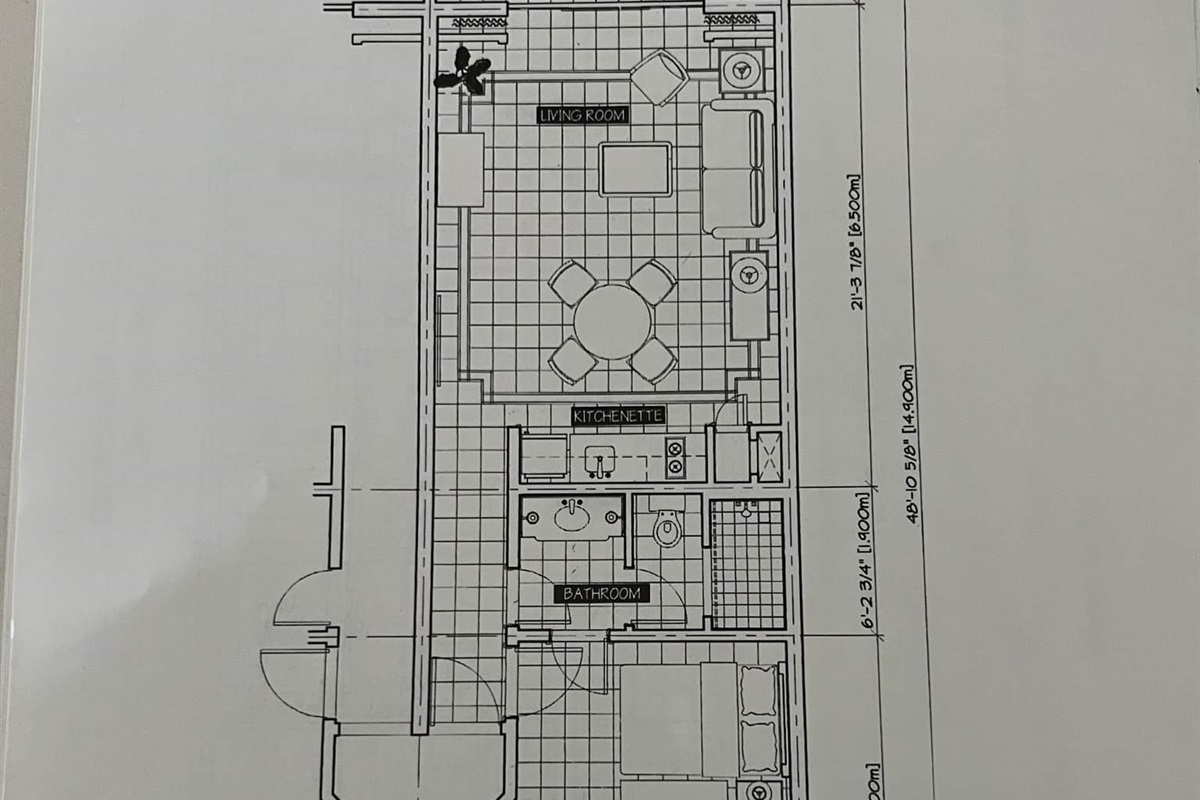 Owner Luxury Suite Floorplan at the Rose, Vacation Travel Exclusives
