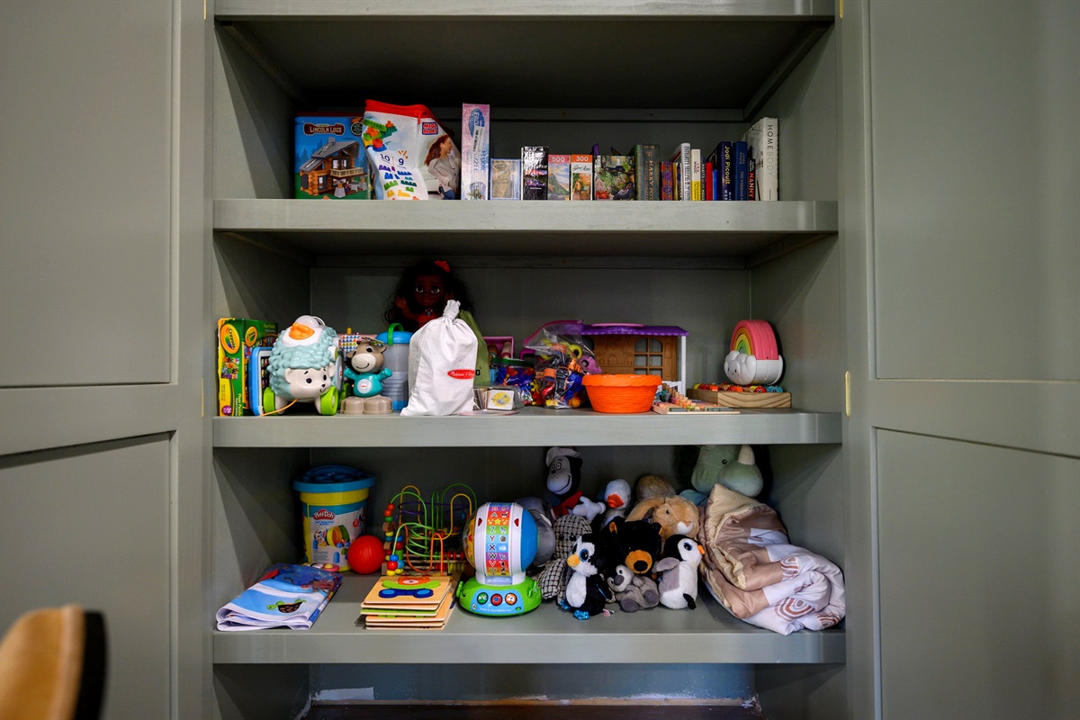 This property is toddler and momma approved! 