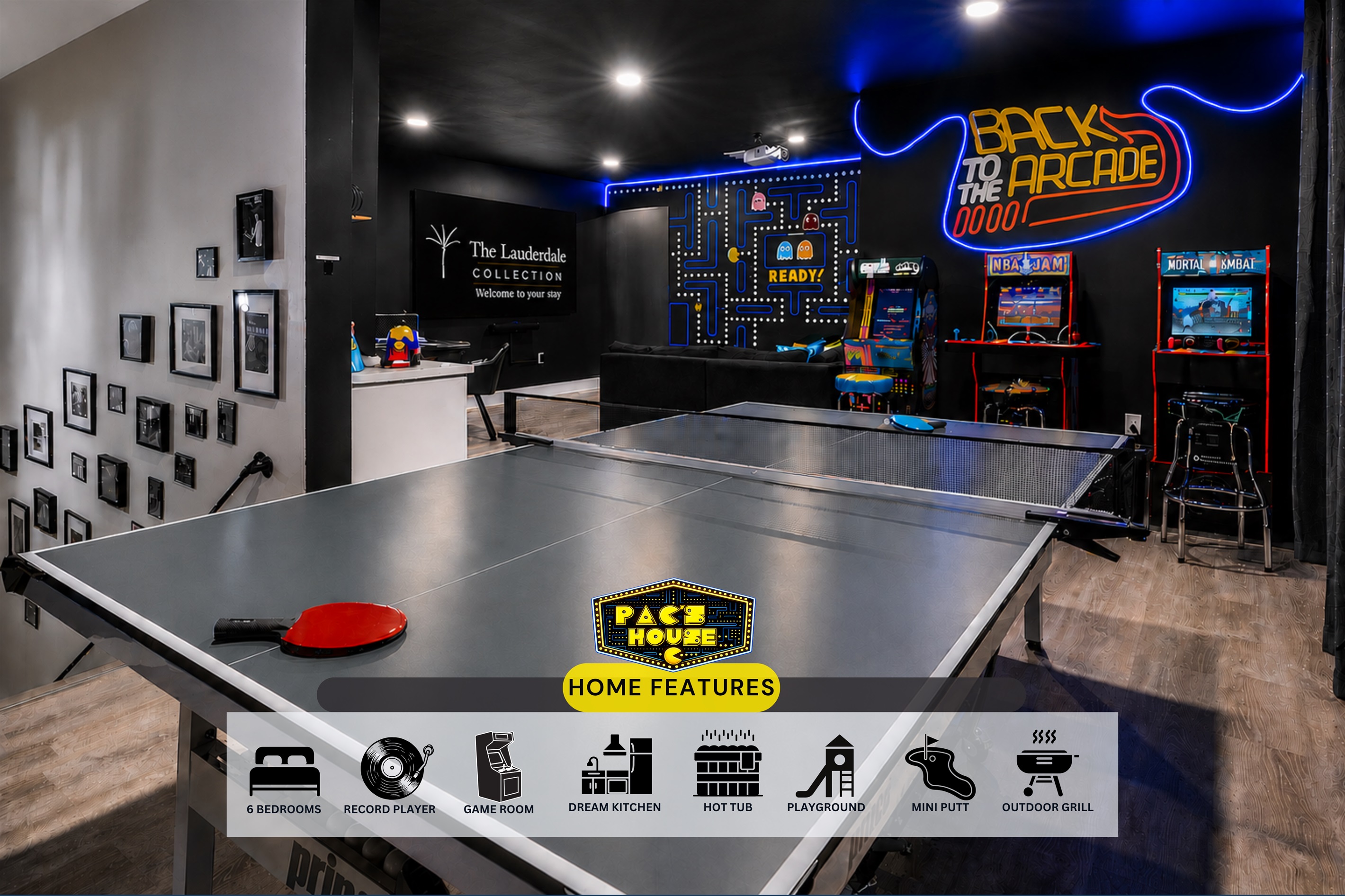 🕹️ Level up your stay with our epic retro arcade and game lounge – ready for friendly battles and unforgettable memories.