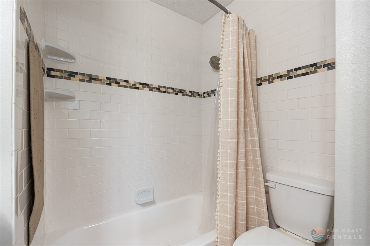 Full Bathroom with tub/shower combo
