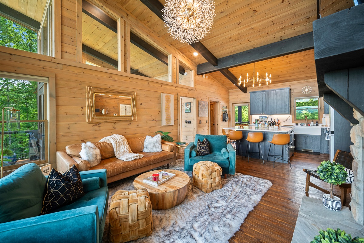 Luxurious and cozy, the best of both worlds.