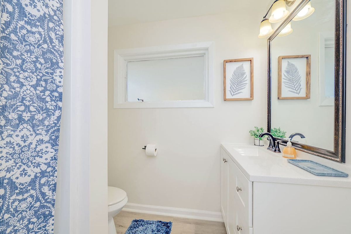 Bathroom #2 with a shower