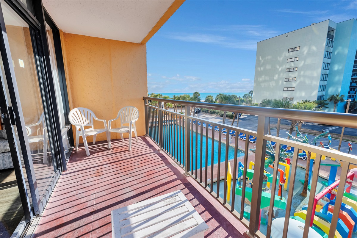 Amazing View from the Balcony!