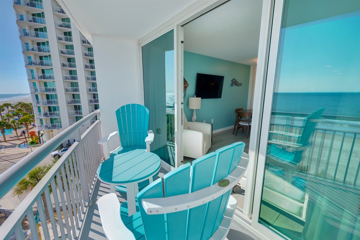 Amazing View from the Balcony!