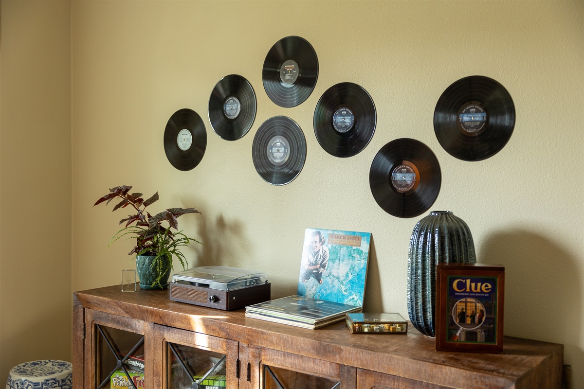 Enjoy a variety of vinyls to take you back to the good ole days!