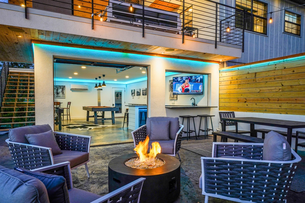 Gather around the fire pit for stories, s’mores, or simply soaking in the moment under the stars.