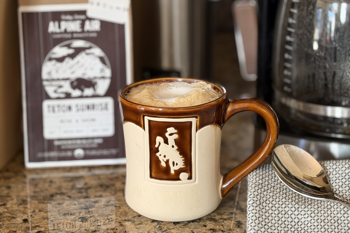Brew however you like it.  We've provided a full-sized coffee pot, coffee grinder, and milk frother.  Ahhh...it's going to be a good day.