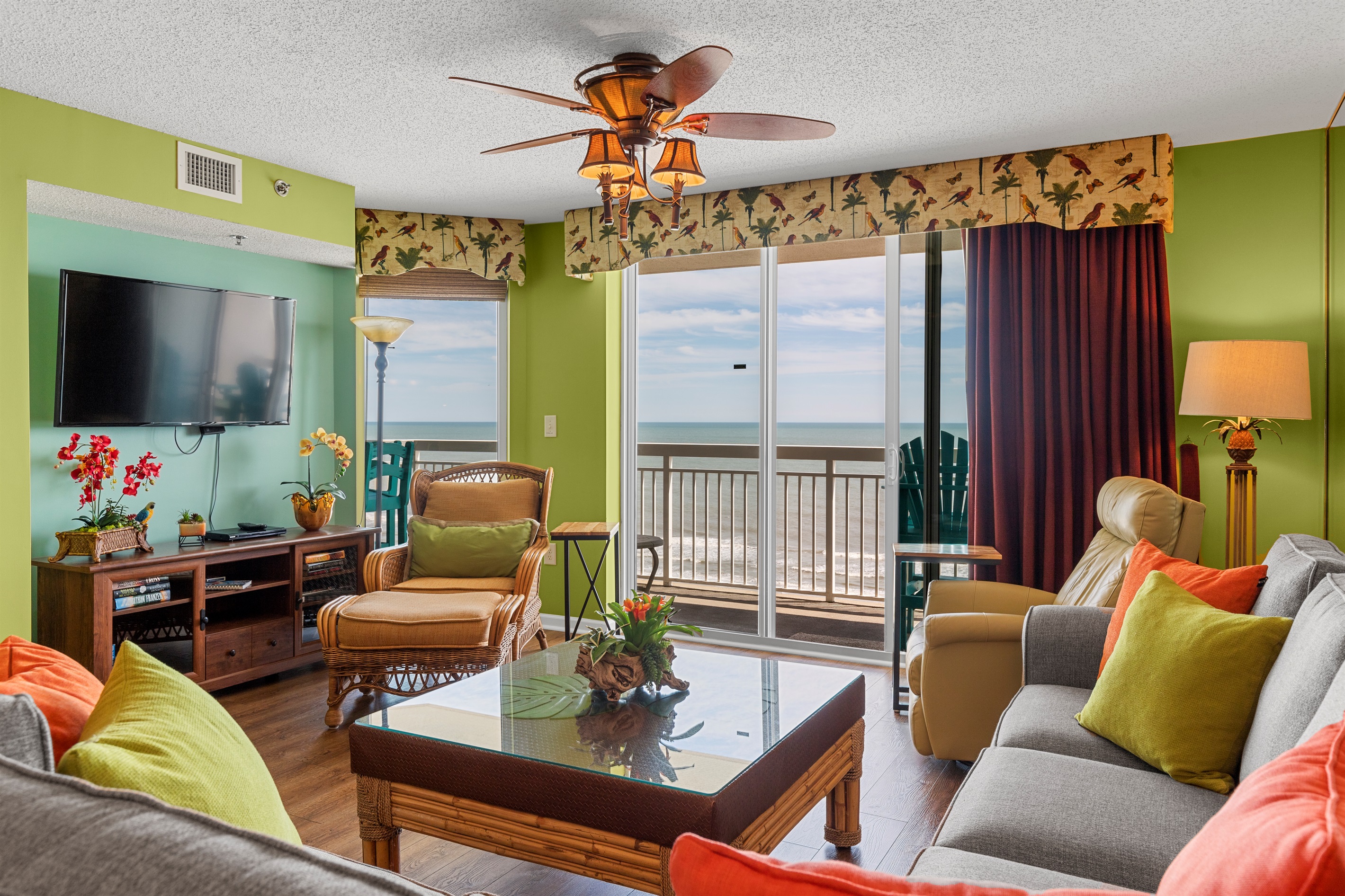 Oceanfront Living Room