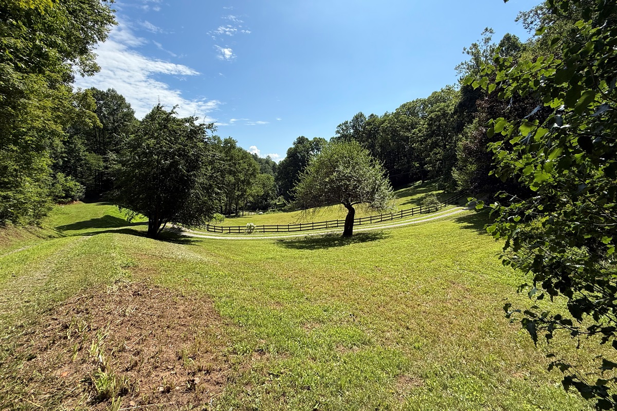 Pasture views by day, stargazing by night.