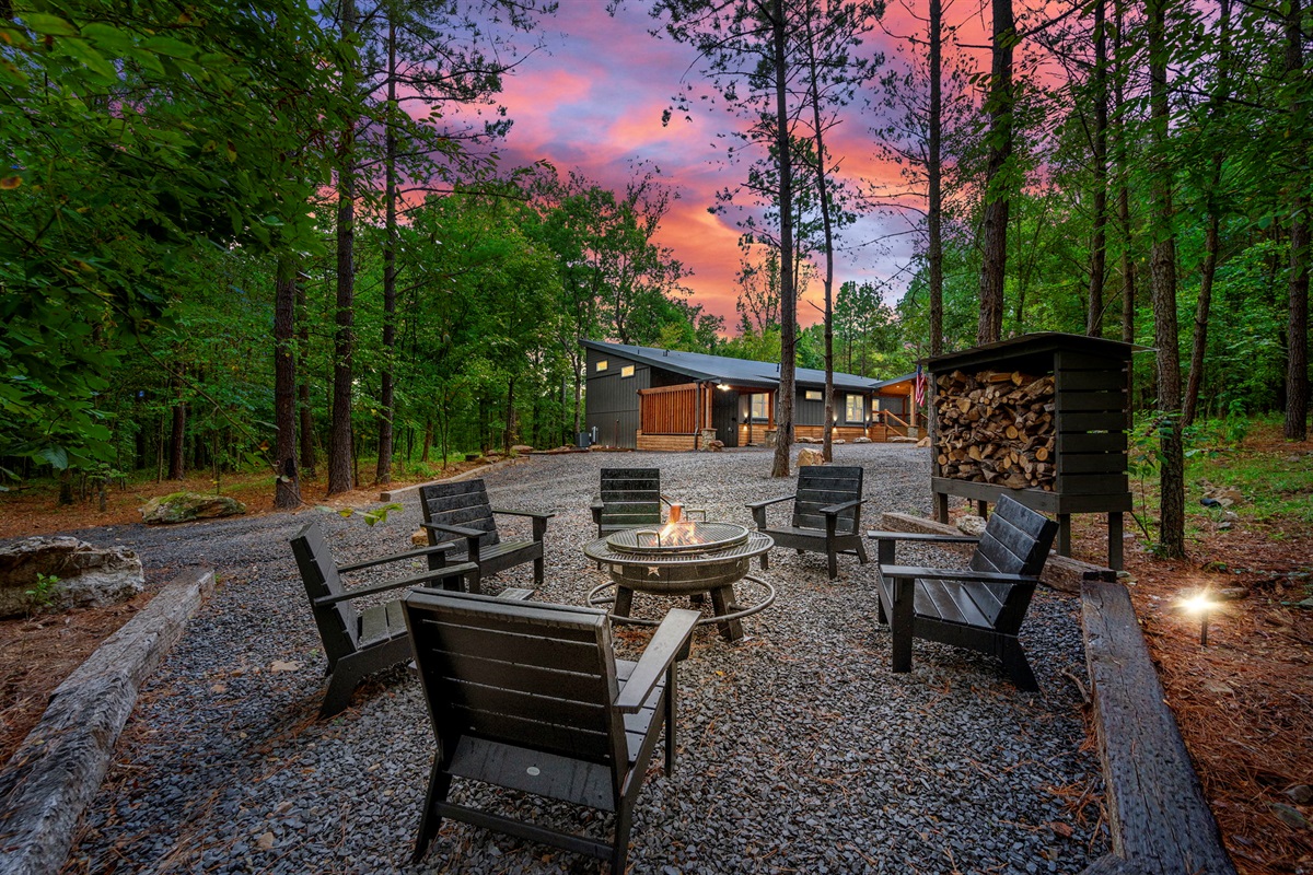 Private firepit