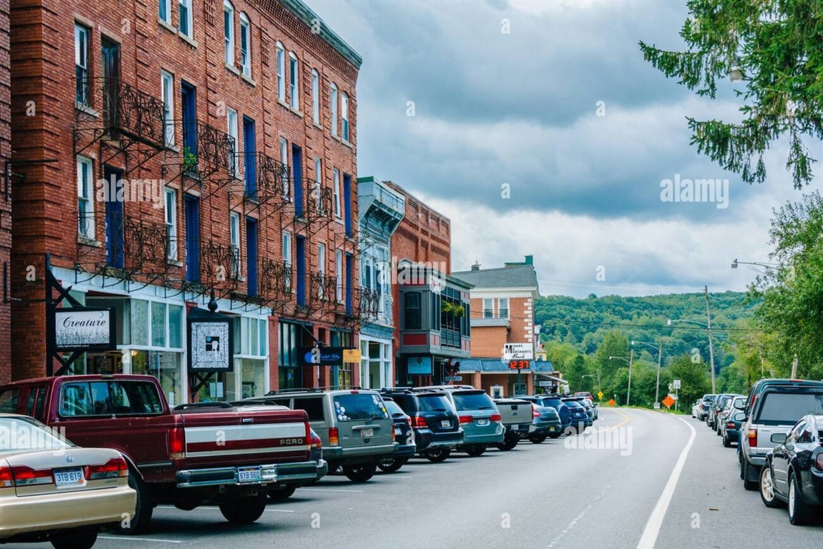 Restaurants, clothing, live music, and art galleries just steps away from the home