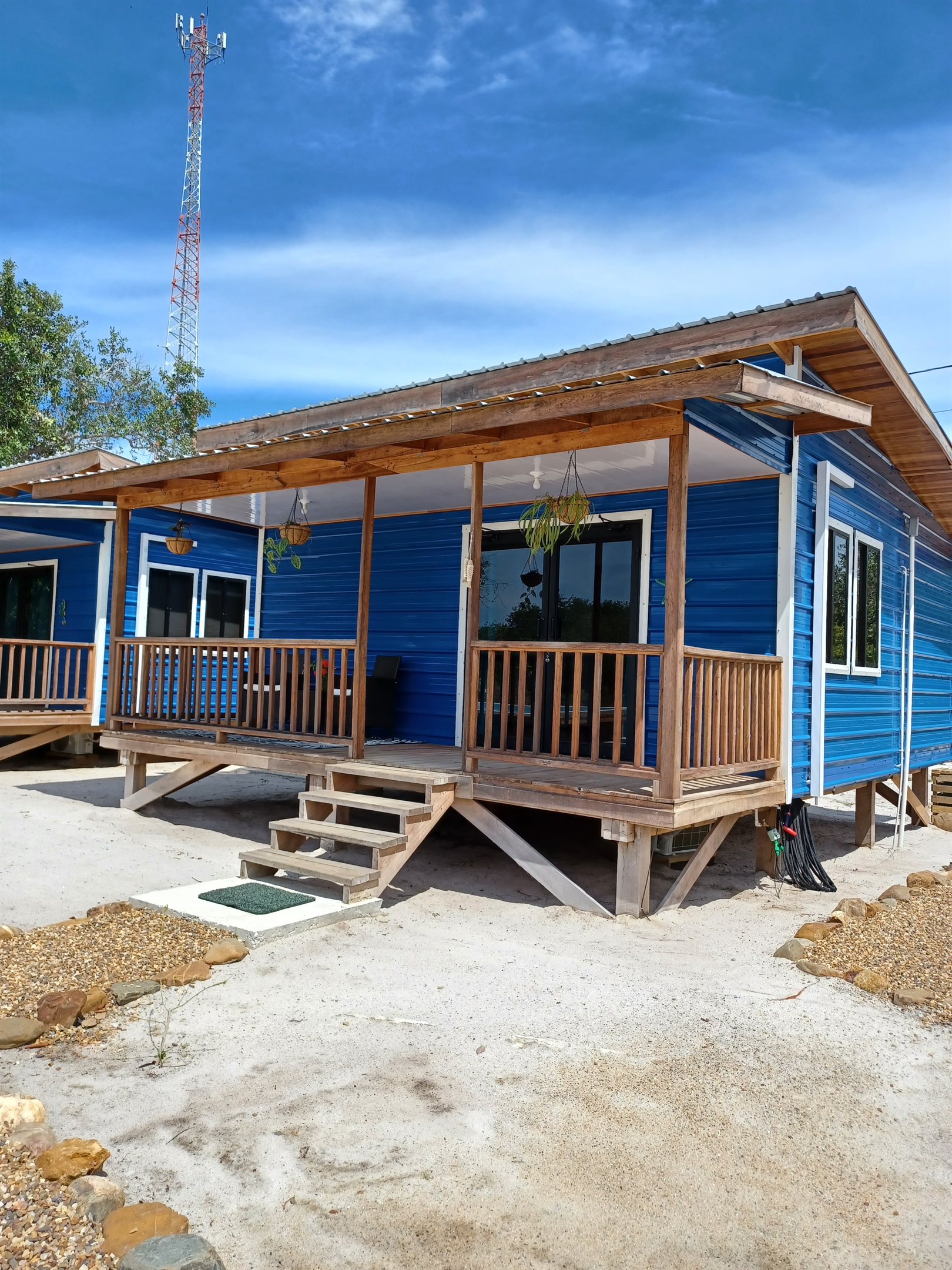 Starfish Casita four steps to main door