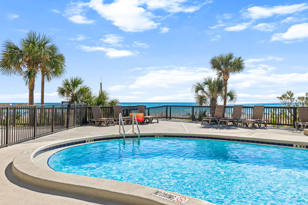 west pool - heated