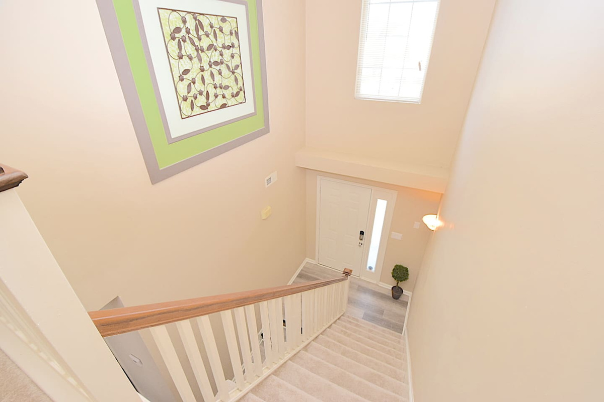 Huge open foyer