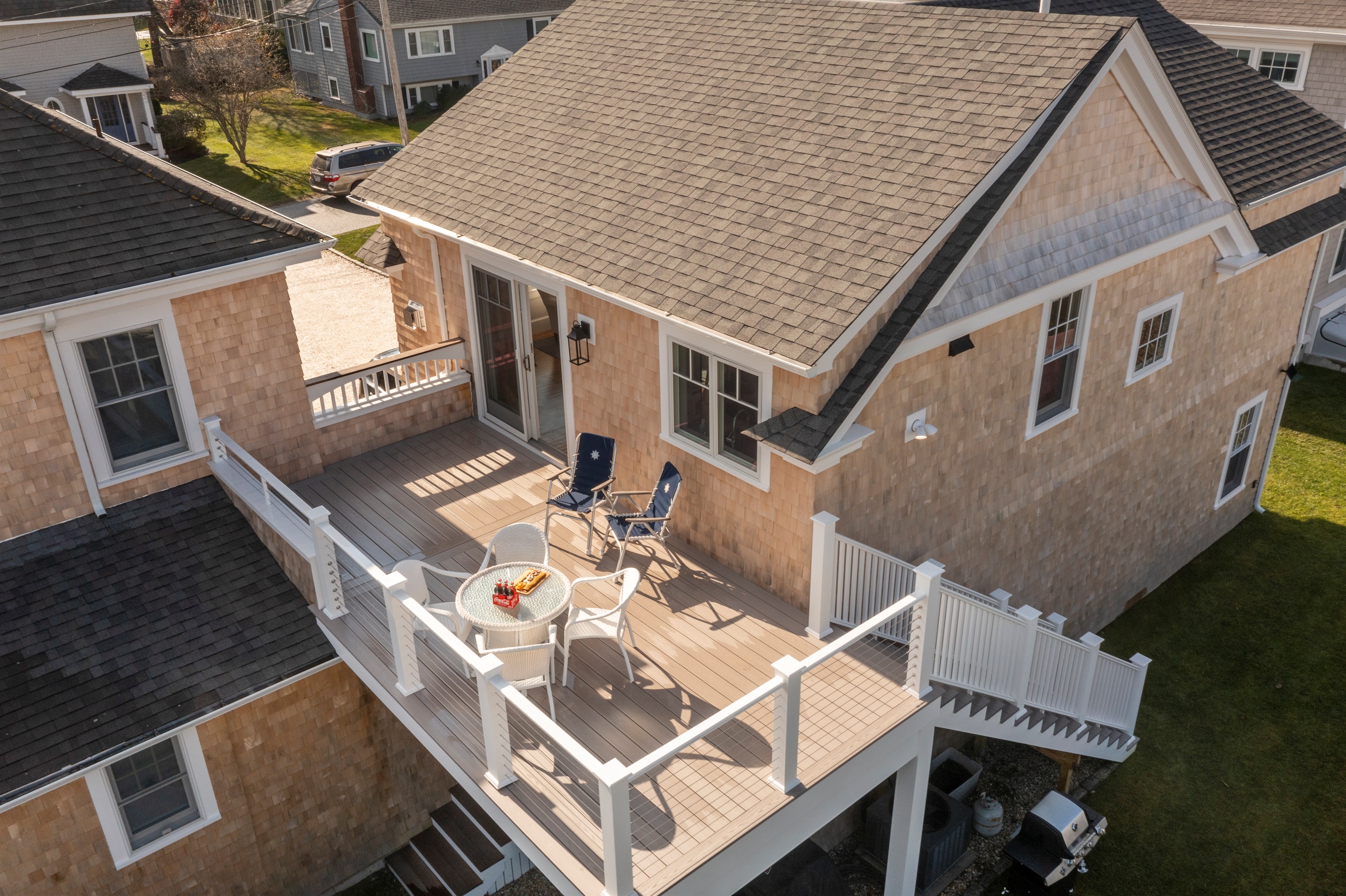 Outdoor dining — perfect for breakfast, lunch, or sunset dinners.