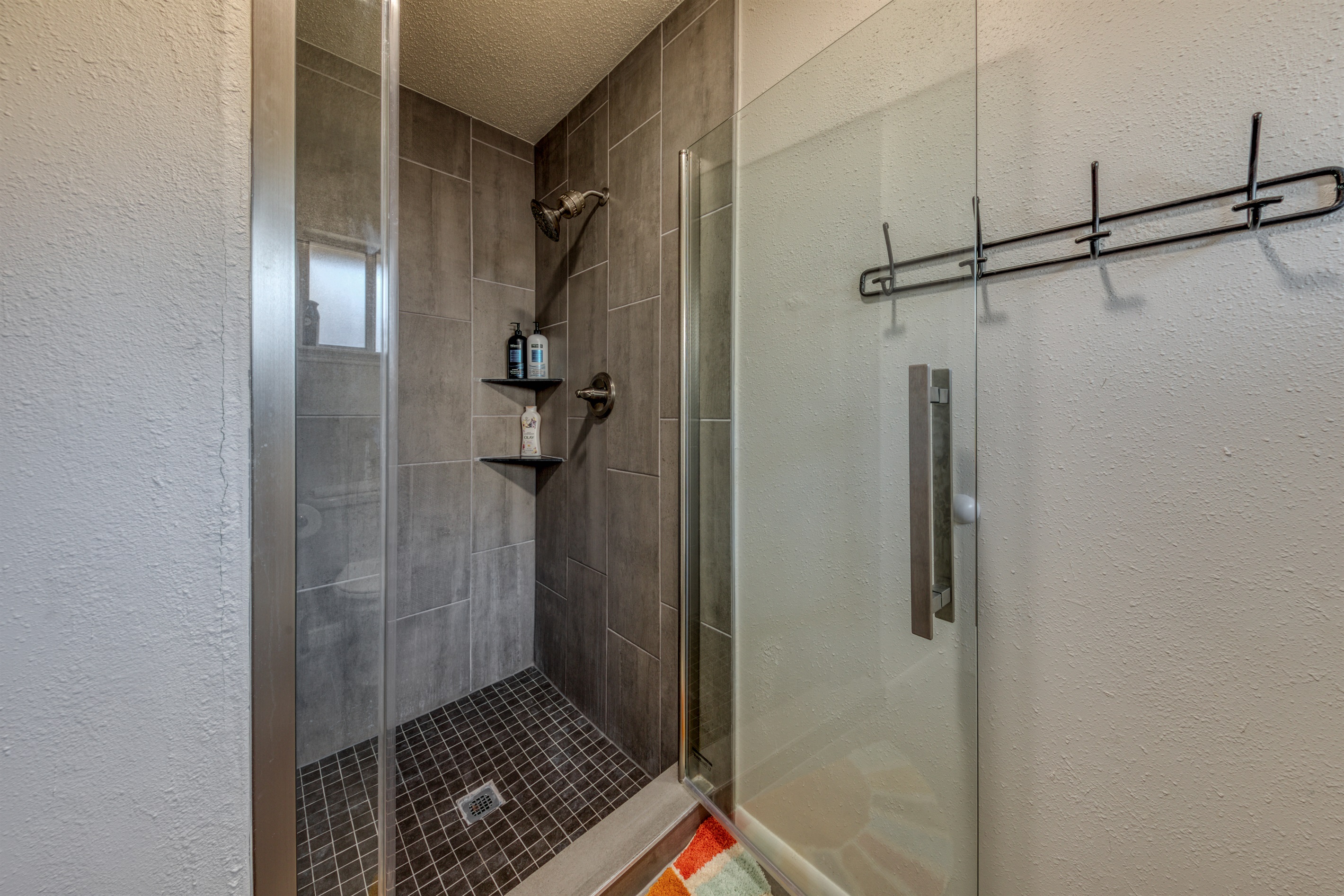 Master bath with walk-in shower