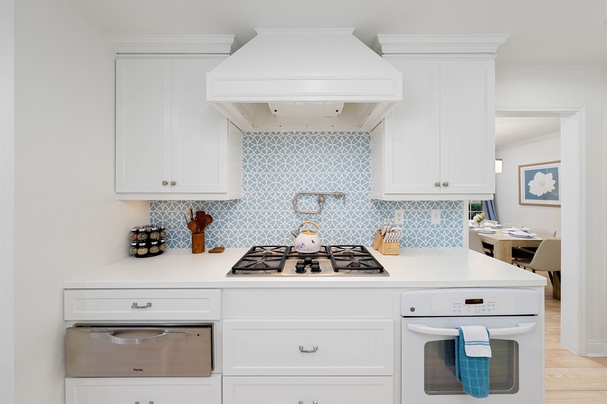 Beautiful backsplash