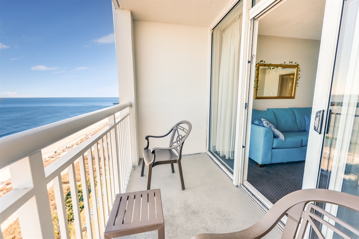 Breathtaking Views from Balcony!