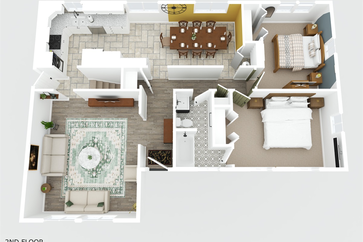 Upstairs Floor Plan