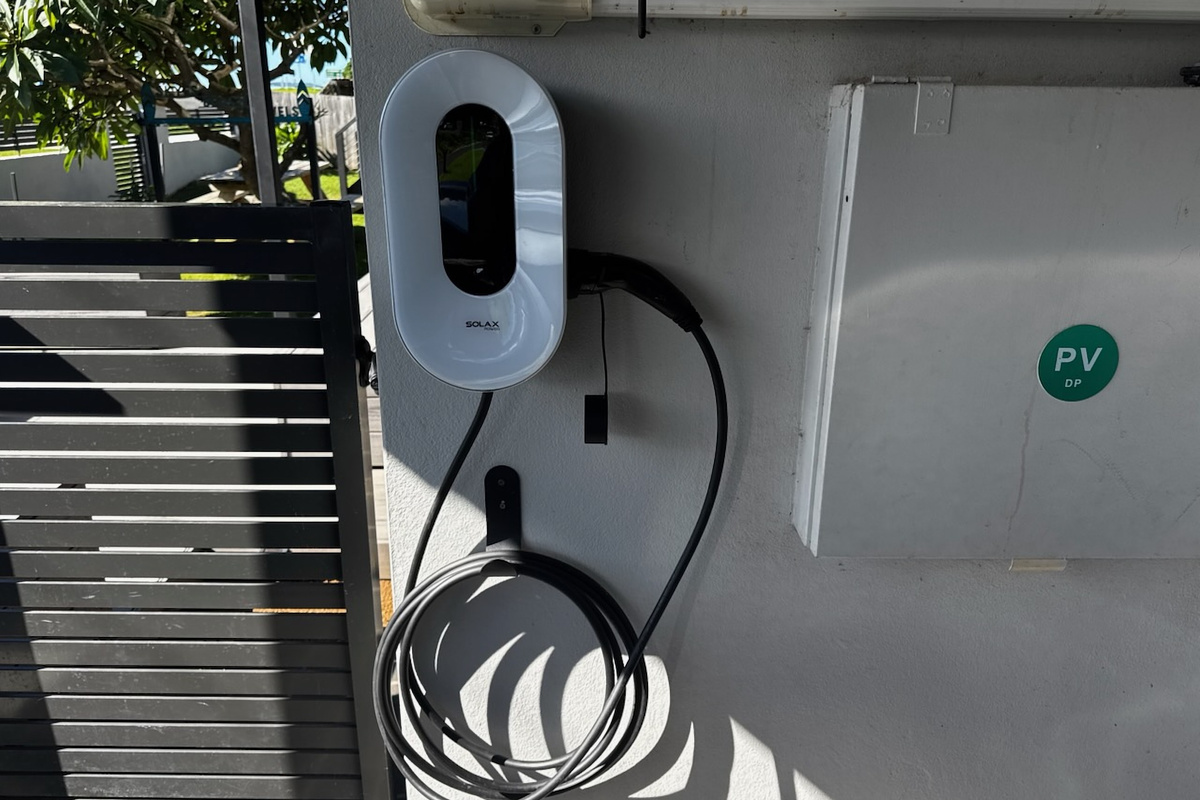 The EV charger supports a more convenient coastal stay at Skye’s Beach House, with charging available at the property.