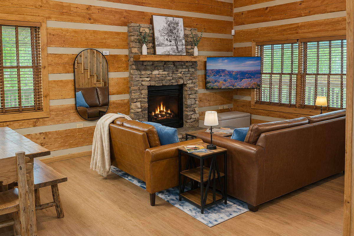 Open Living Room for Movie Nights