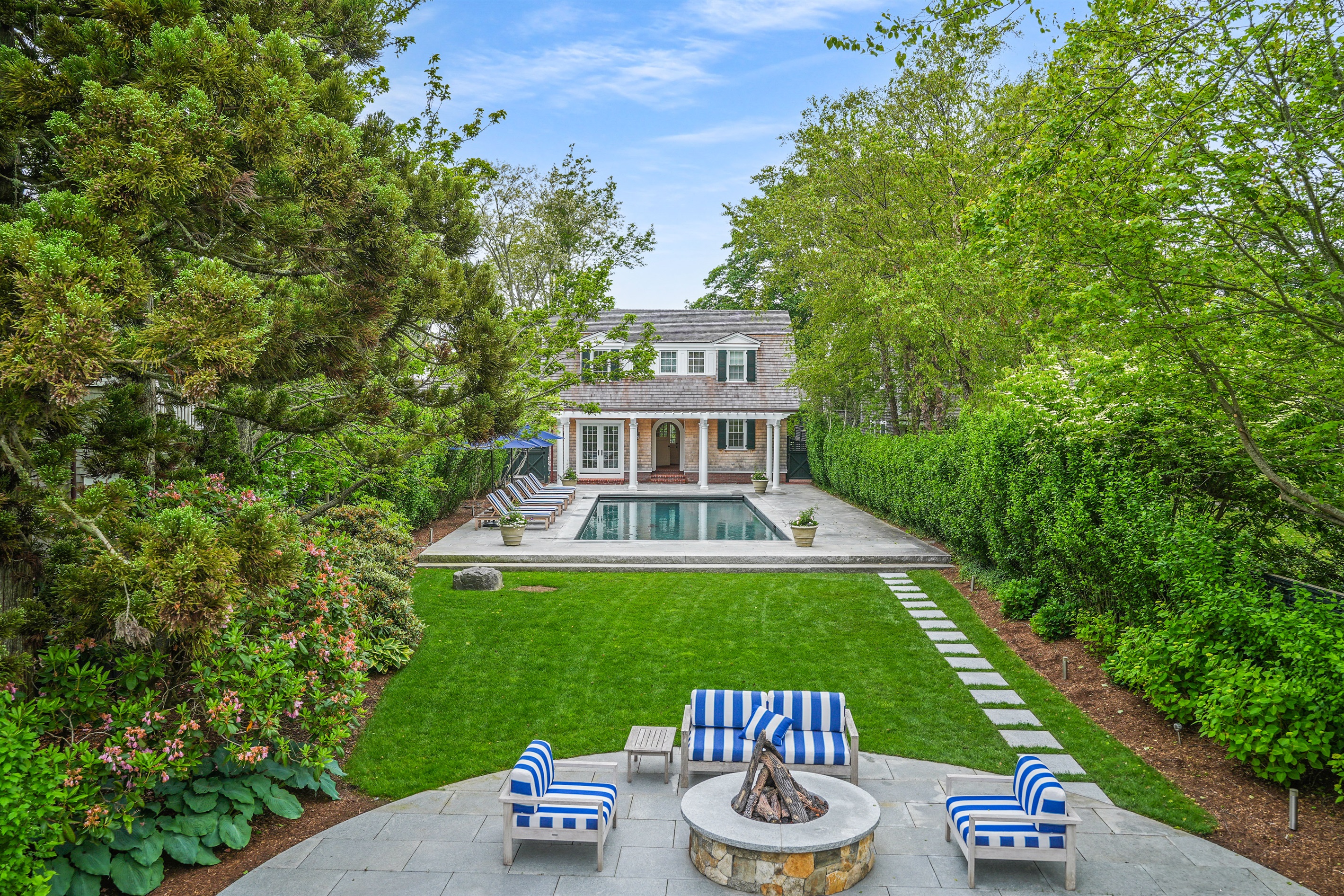 View of Pool and Pool House