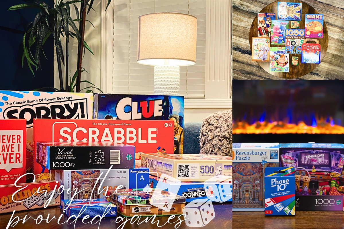 [Board Games] Enjoy quality time with our collection of board games, perfect for all ages! Whether you're into strategy, trivia, or classic fun, our diverse selection ensures endless entertainment for everyone. #kidfriendly