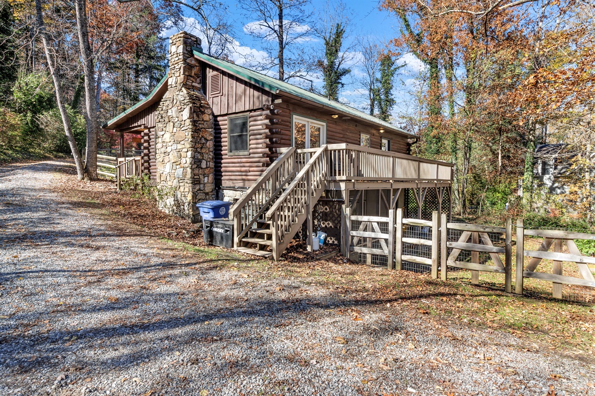 Parking Area onside of house