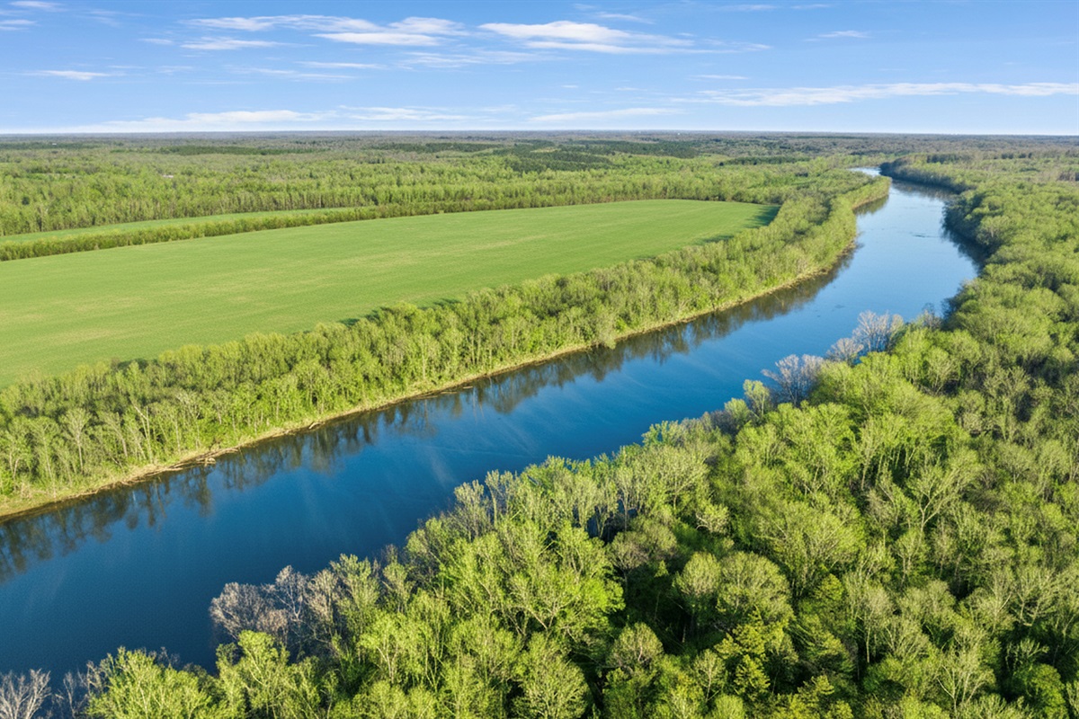 Scenic Retreat: Revel in breathtaking views of lush landscapes and serene riverbanks!