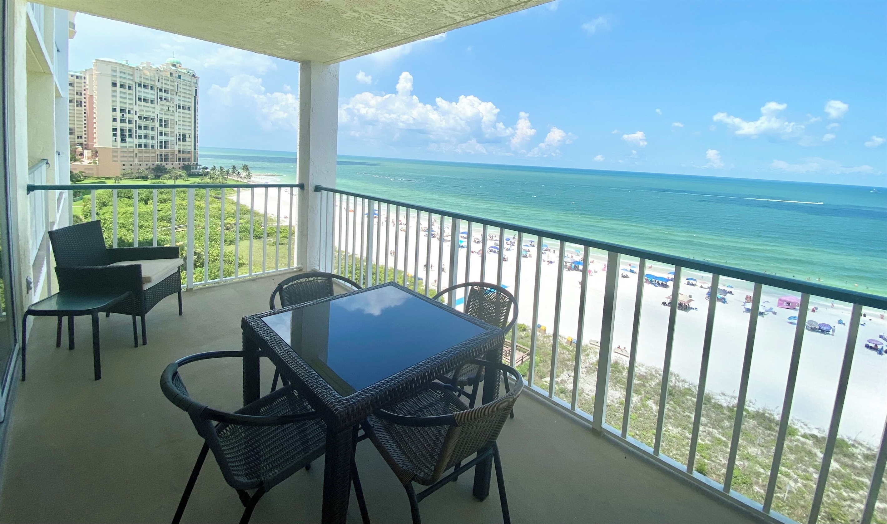 Other patios, next to our patio. This patio furniture was replaced. See 1st pic.