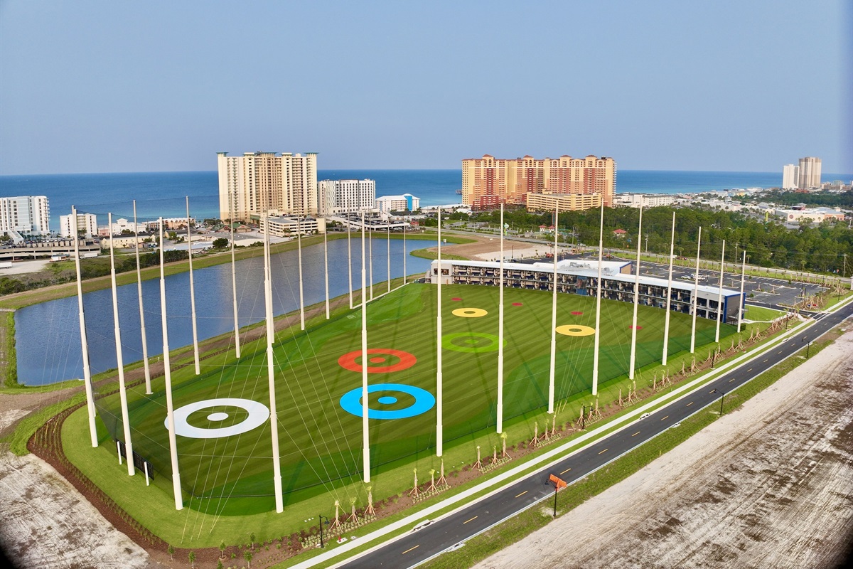 New Top Golf NOW OPEN next to Aqua
