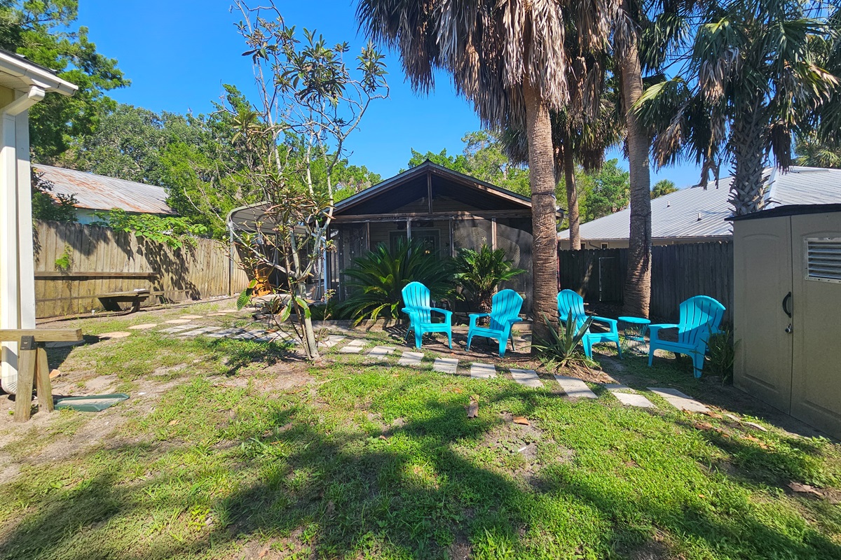 Private Back Yard