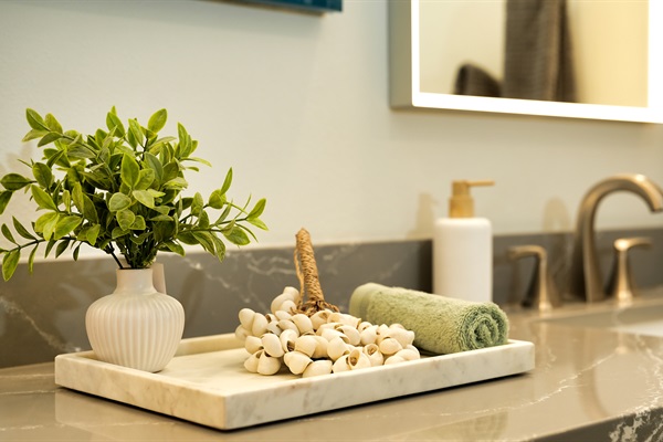 Thoughtful, coastal-inspired details throughout the home