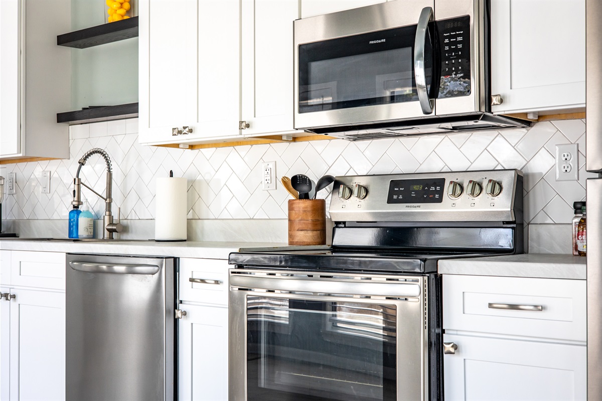 Fully equipped kitchen