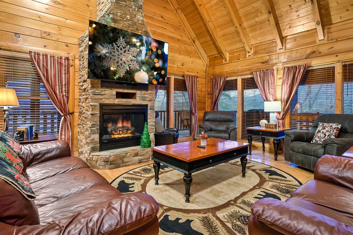 Christmas decorations are up seasonally!