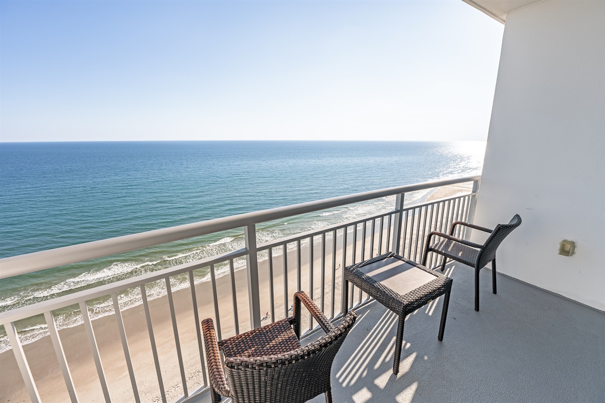 Breathtaking Views from Balcony!