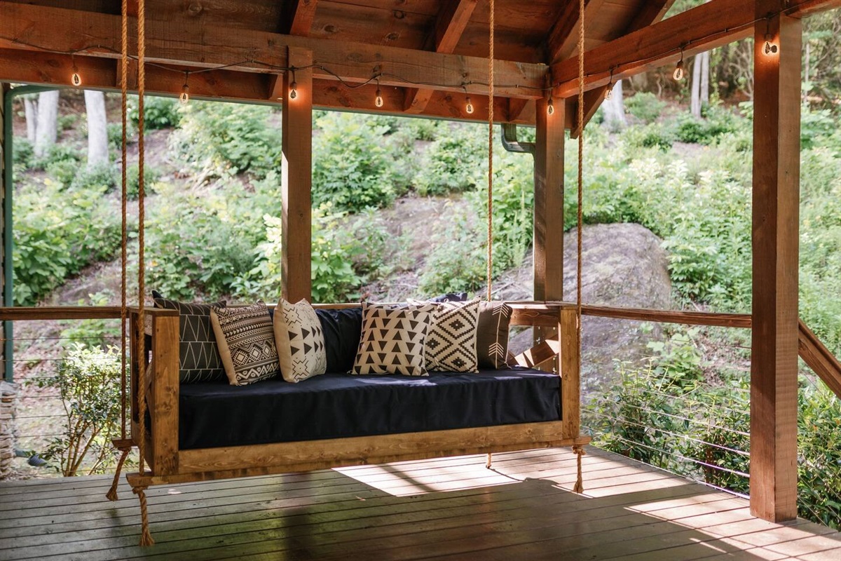 Relax on our twin size patio day bed.