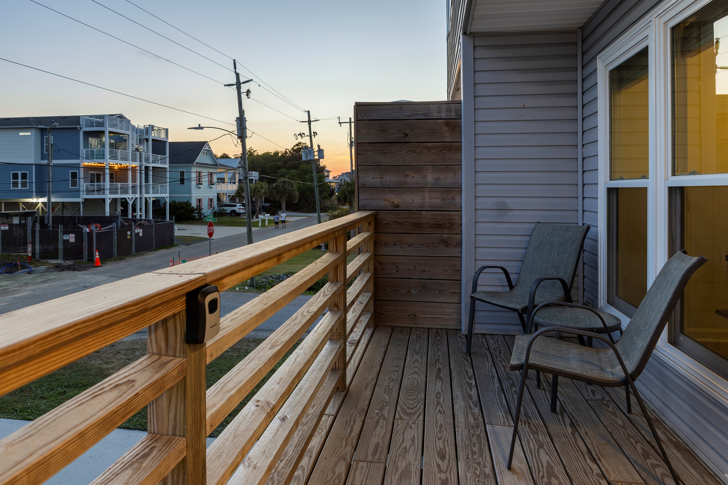 Views from the balcony