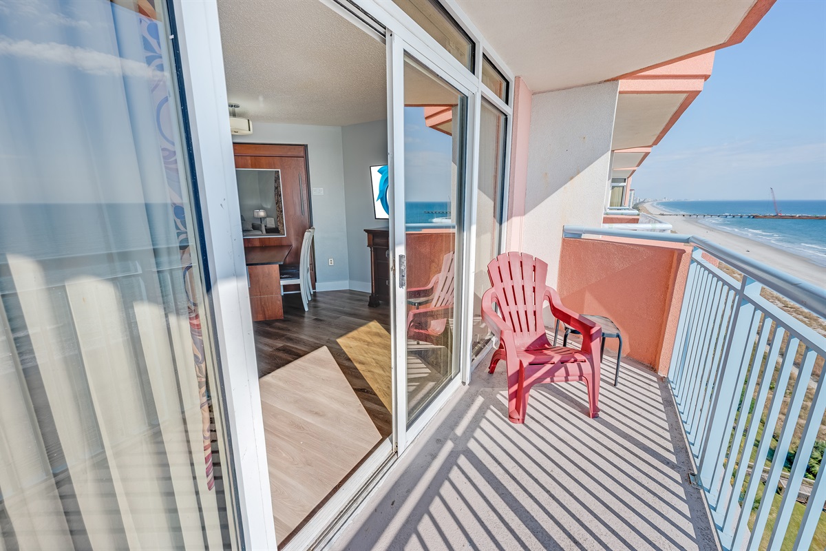 Amazing View from the Balcony!