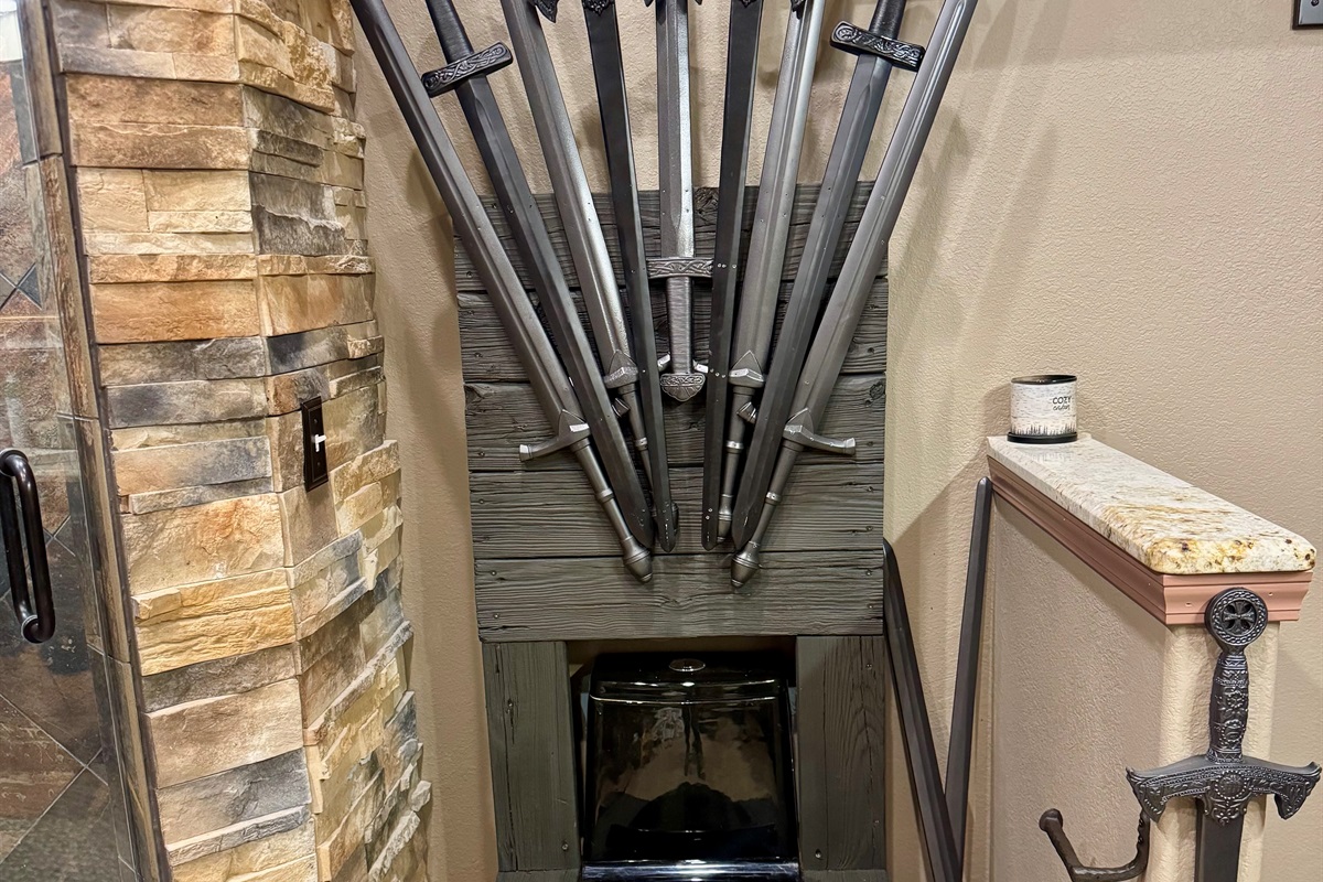The iron throne!