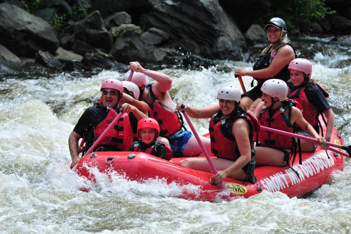 Rafting, just a 29 minute drive