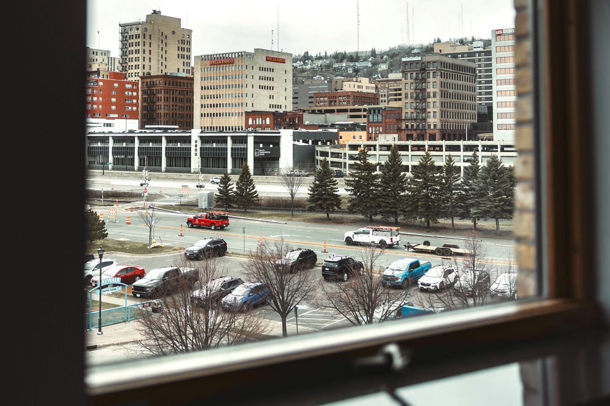 Welcome to Captain's Quarters by The Brix! A newly renovated 2-Bedroom, 2-Bathroom corner suite with spectacular views of the William A. Irvin and downtown. Perfect for families, this spacious condo features a full kitchen, foosball, air hockey, and pool!