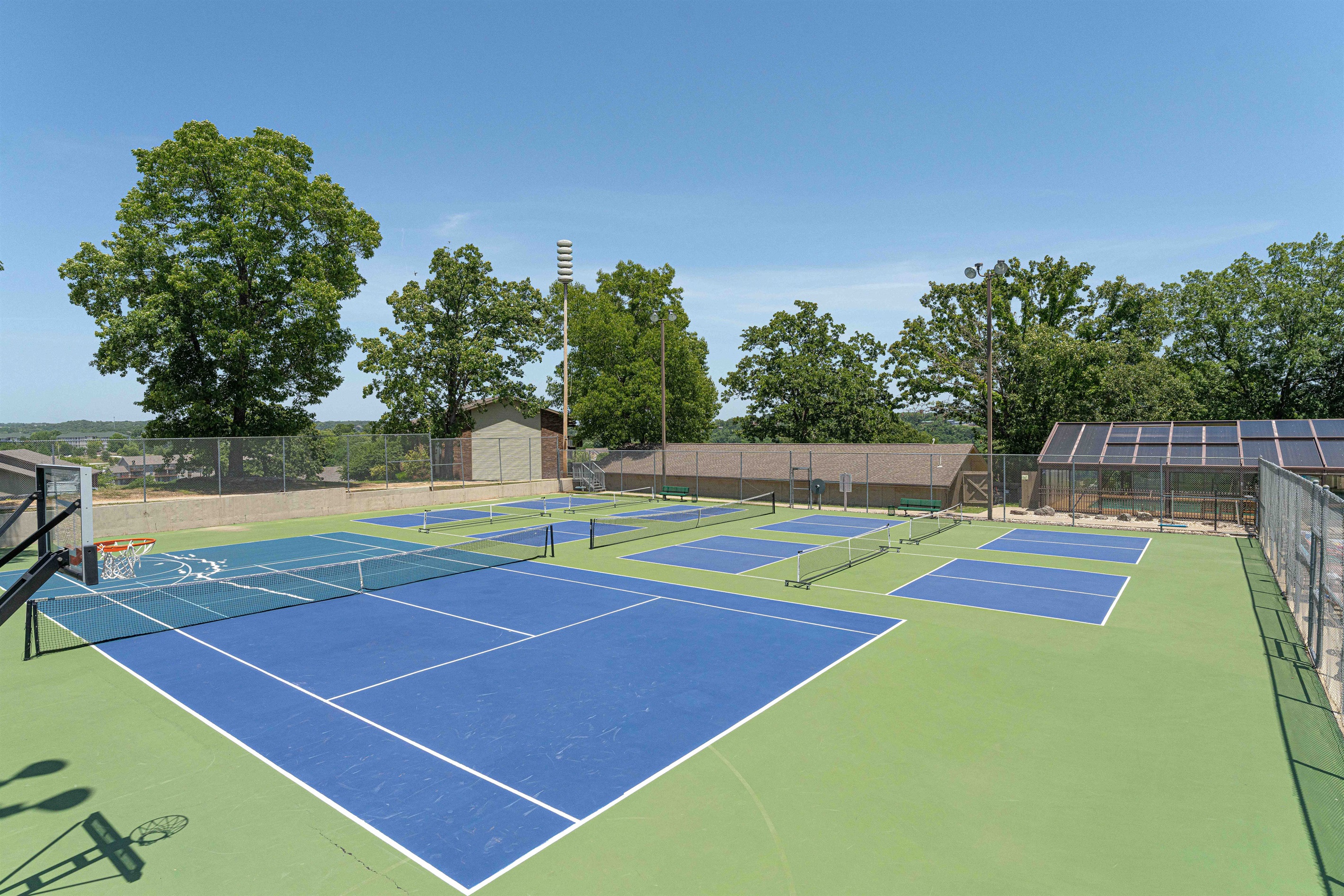 Tennis courts!