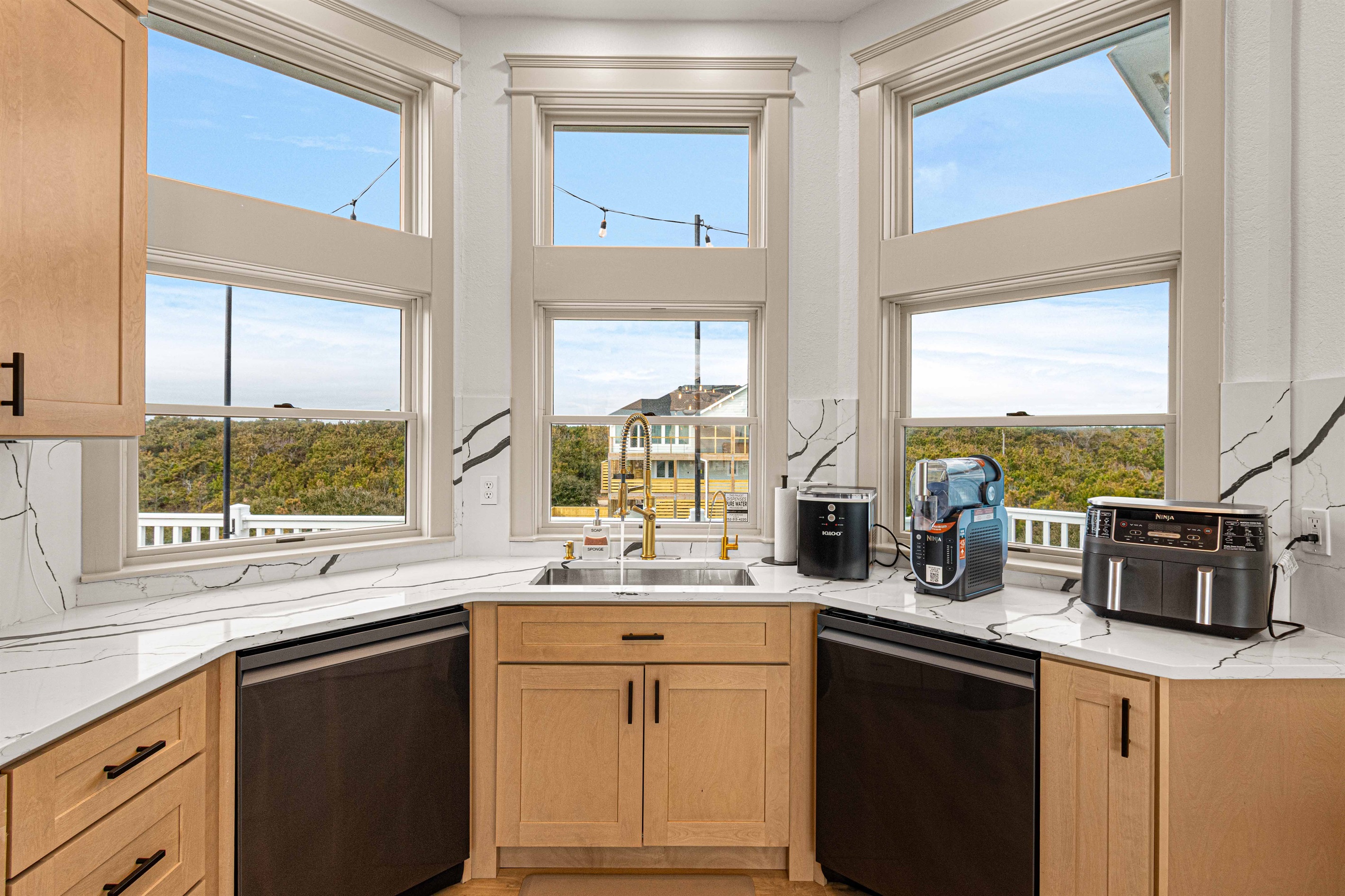 Lots of natural light