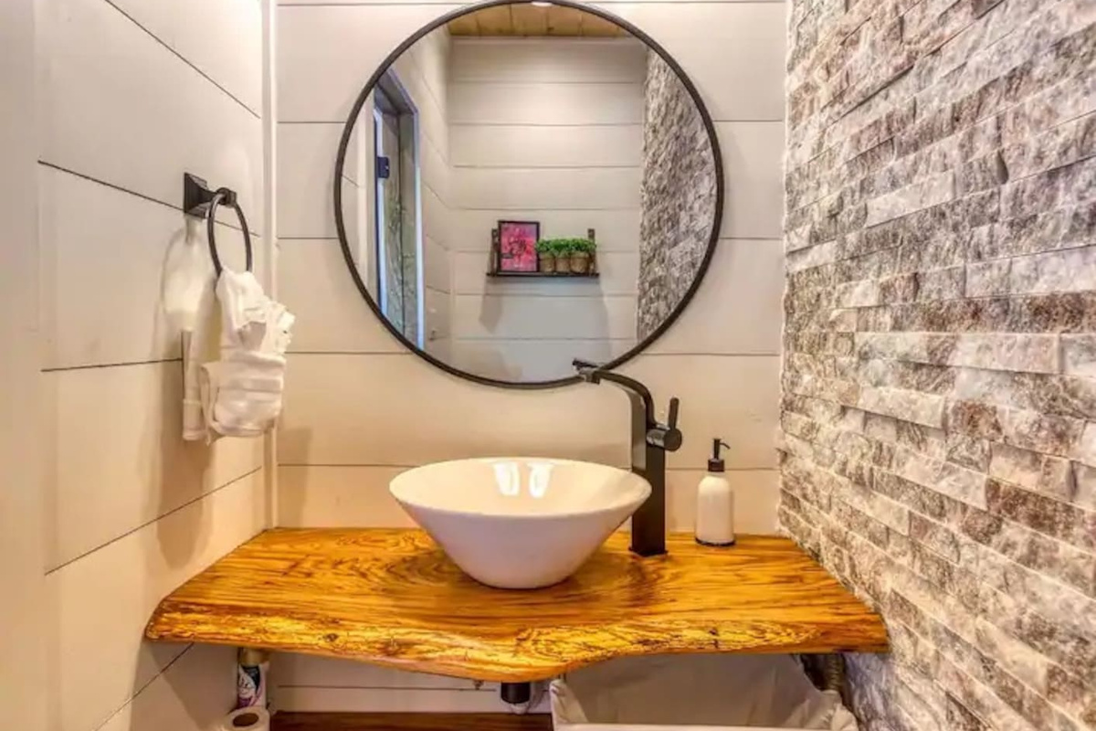 Half bath on main floor