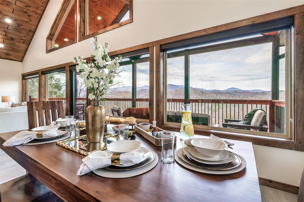 Great place to share meals and memories.