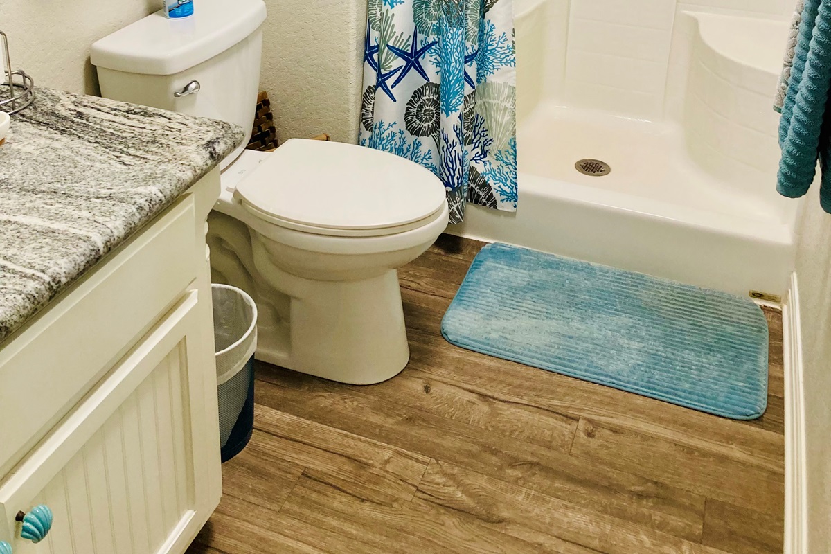 Main level guest bathroom 