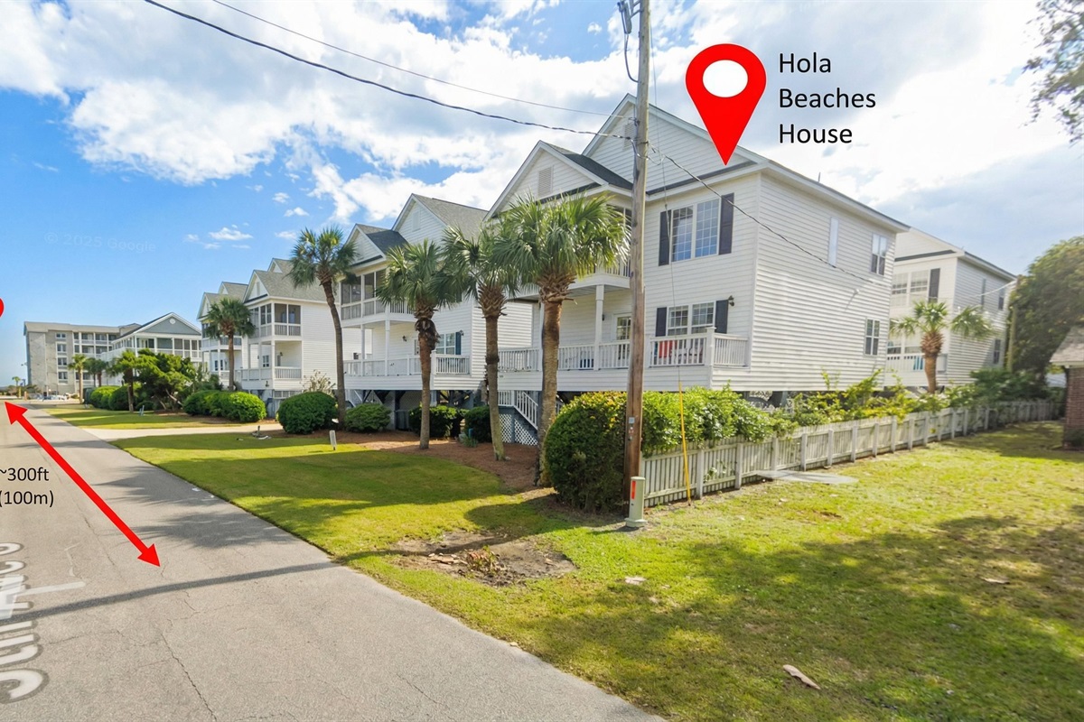 Wake up, roll out of bed and be on the beach in under two minutes!