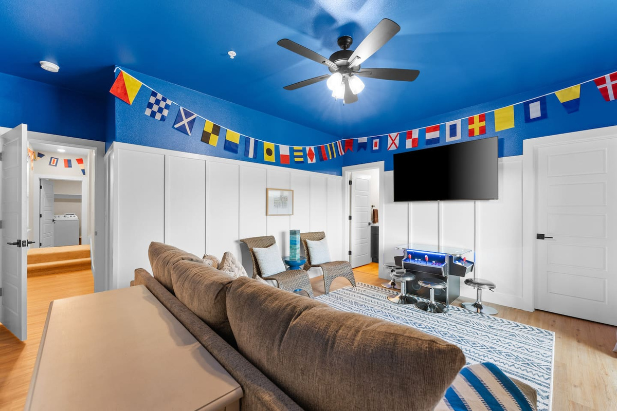 Second living space for movies, games & relaxing