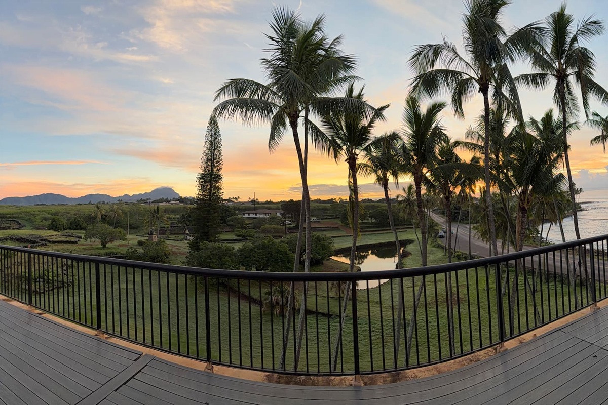Sunrise from Penthouse (Pano Shot)